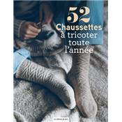52 CHAUSSETTES A TRICOTER TOUTE L'ANNEE Livre Les éditions de saxe 