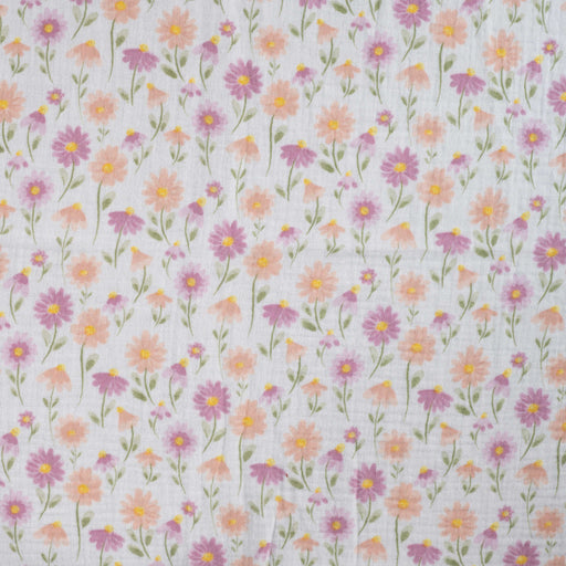 Bambino Printed White Tissus Quality Textiles 