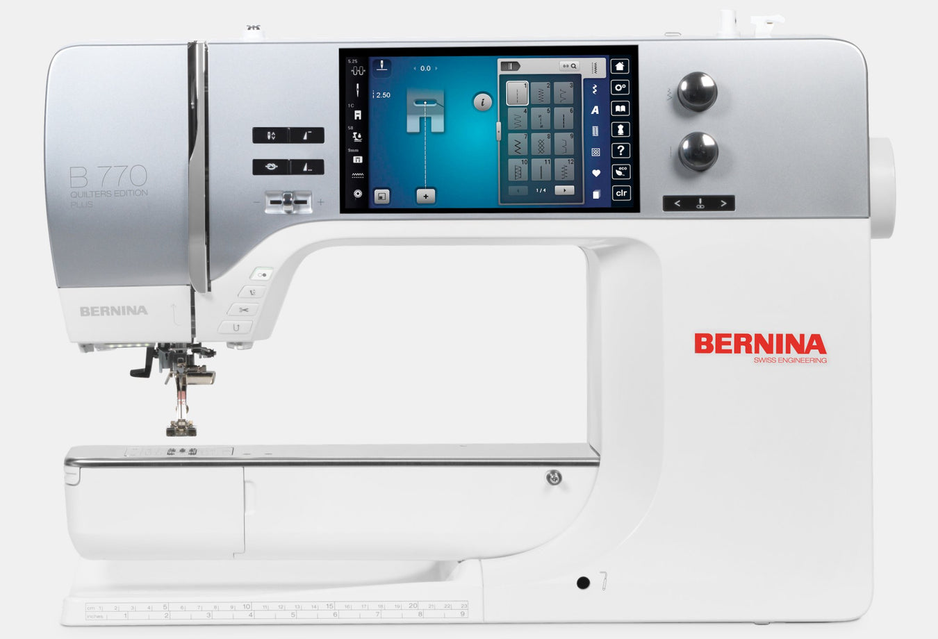 Bernina - Machine à coudre à Quilter et à Broder - BER 770 QE PLUS Machine Bernina 