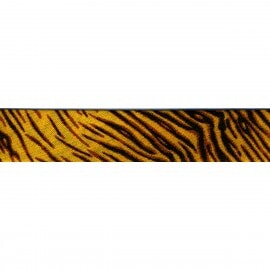 Biais fantaisie - Taille 20mm Rubanerie Stéphanoise 1 - Tigre 