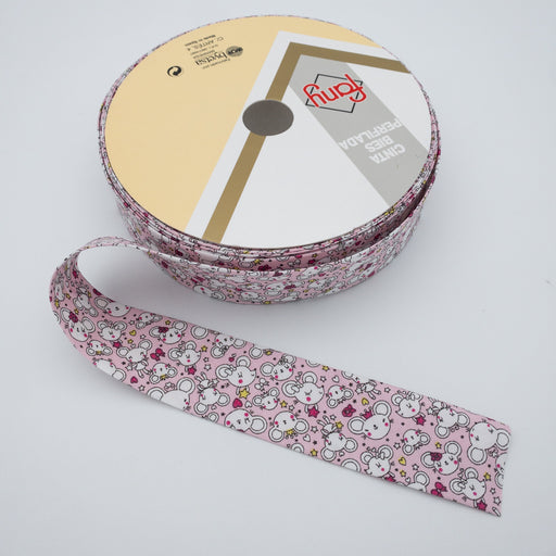 Biais fantaisie - Taille 30mm Rubanerie 3Bcom 