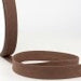 Biais Taille 27mm Rubanerie Stéphanoise 60 - Marron chocolat 