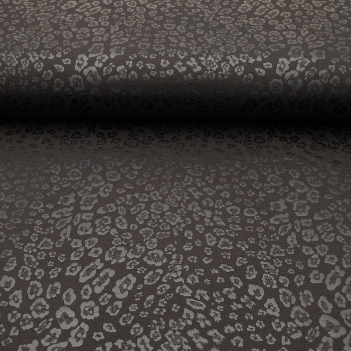 Black Cheetah Tissus Quality Textiles 