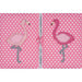 Boîte à couture design appliqué flamand rose Divers 3b com 