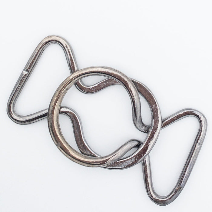 Boucle de ceinture Mercerie Giannopoulos Argenté 