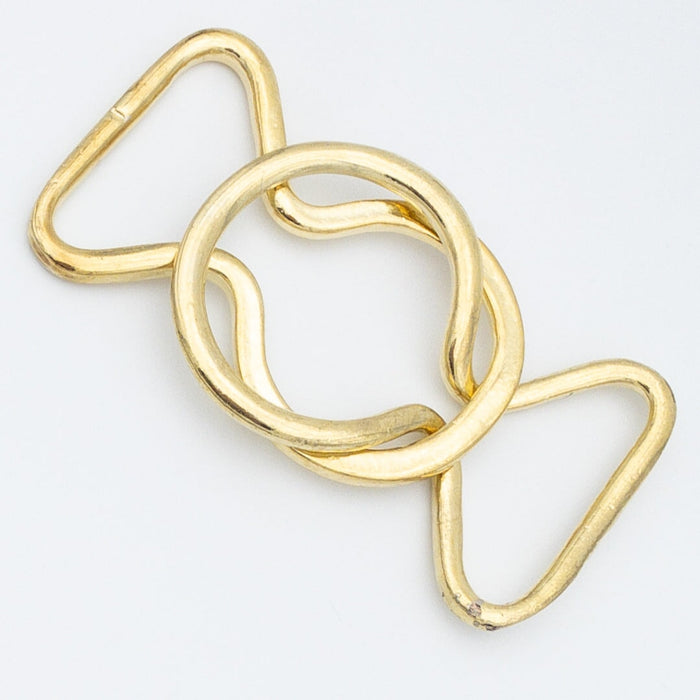 Boucle de ceinture Mercerie Giannopoulos Doré 