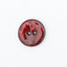 Bouton 2 trous - Coco laqué fantaisie Bouton Giannopoulos 22mm 