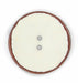 Bouton 2 trous - Nacre pion vernis mat bord marron - Taille 12 | 15 & 27mm - Différentes couleurs Bouton Belly Button 12mm 11 