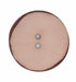 Bouton 2 trous - Nacre pion vernis mat bord marron - Taille 12 | 15 & 27mm - Différentes couleurs Bouton Belly Button 12mm 61 