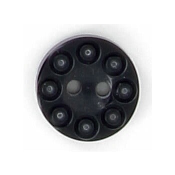 Bouton 2 trous - Taille 12mm Bouton Belly Button 12mm 2 