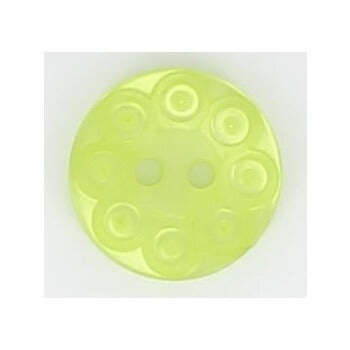 Bouton 2 trous - Taille 12mm Bouton Belly Button 12mm 43 