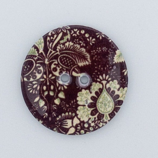 Bouton coco laqué - Taille 30mm Bouton Knopfbudke 
