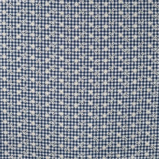 Broderie Anglaise - Cotton Seersucker Embroidery Tissus Quality Textiles 