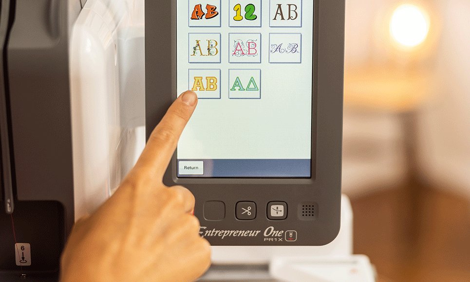 Brother - Brodeuse professionnelle - PR1 Machine Brother 