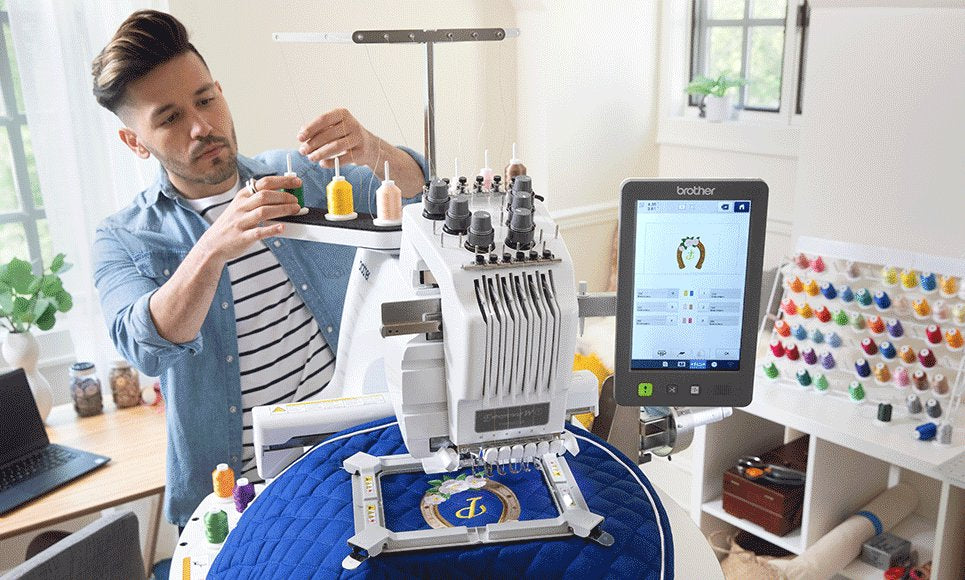 Brother - Brodeuse professionnelle - PR680W Machine Brother 