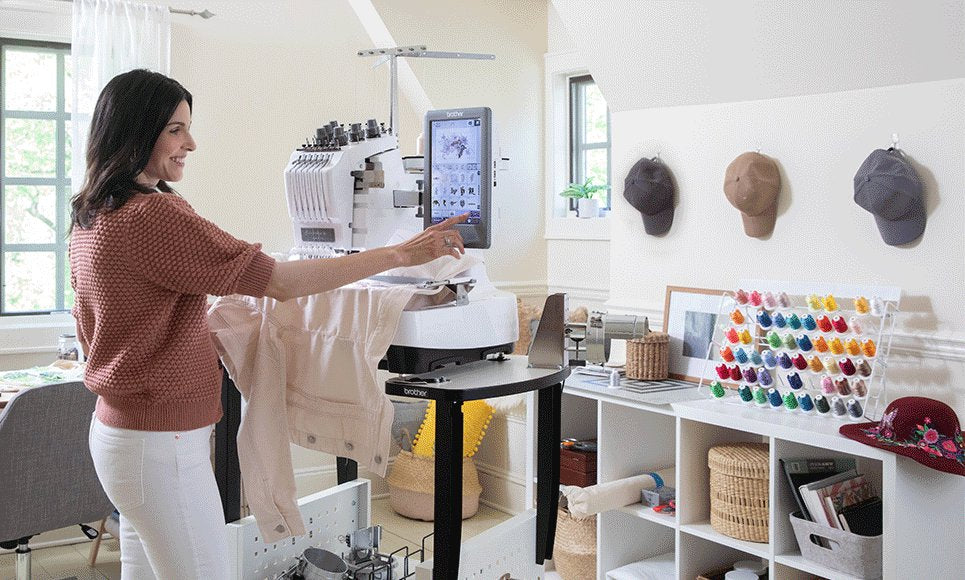 Brother - Brodeuse professionnelle - PR680W Machine Brother 