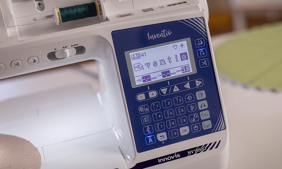 Brother - Machine à coudre et à quilter - Inventio NV1850Q Machine Brother 