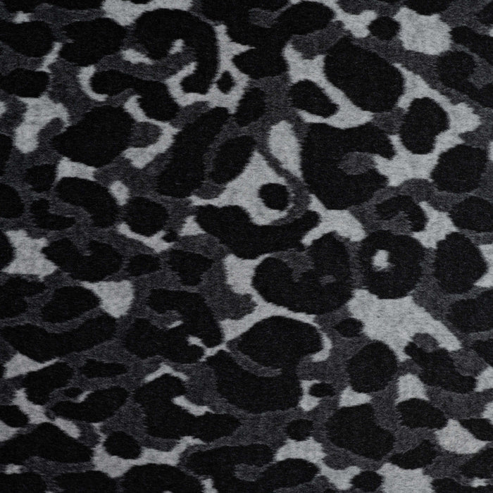 Brushed Jacquard Leopard Tissus Quality Textiles 