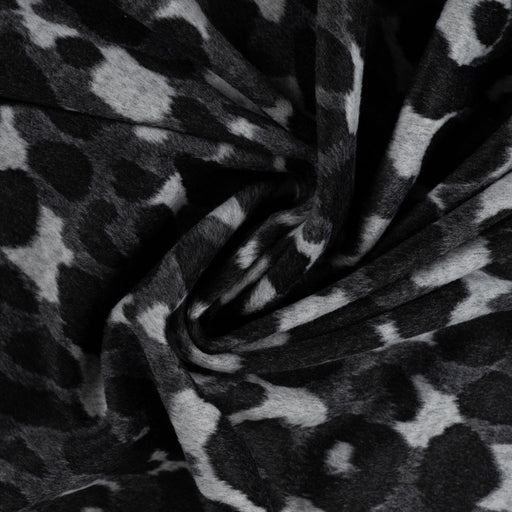 Brushed Jacquard Leopard Tissus Quality Textiles 