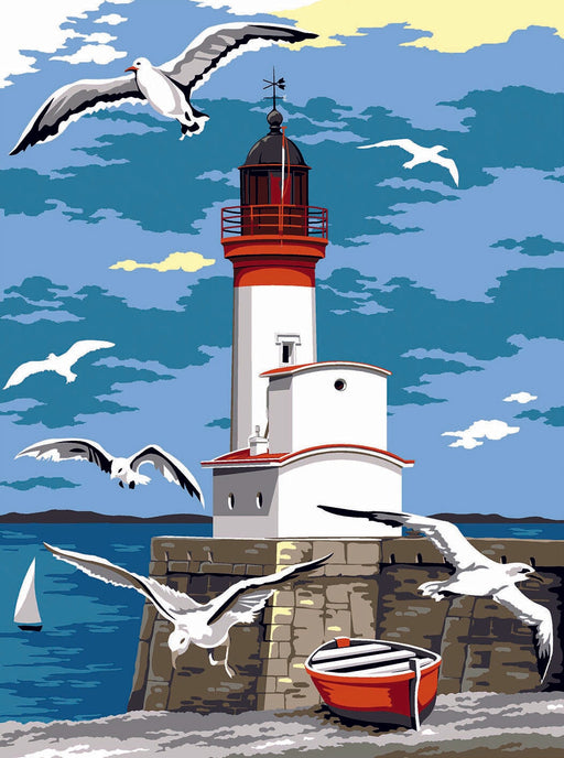 Canevas 40/50 - Le Tréport Broderie SEG 