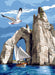 Canevas 45/60 - Les voiles d'ETRETAT Broderie SEG 