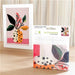 CANEVAS IMPRIME BLANC - DESSIN 15 X 20 CM - VASE AUX POIS ROUGES Broderie MILPOINT 