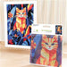 CANEVAS IMPRIME BLANC - DESSIN 20 X 30 CM - CHAT NOCTURNE Broderie MILPOINT 