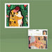 CANEVAS IMPRIME BLANC - DESSIN 30 X 30 CM - LE BAISER FELIN Broderie MILPOINT 