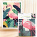 CANEVAS IMPRIME BLANC - DESSIN 30 X 40 CM - FLAMAND TROPICAL Broderie MILPOINT 
