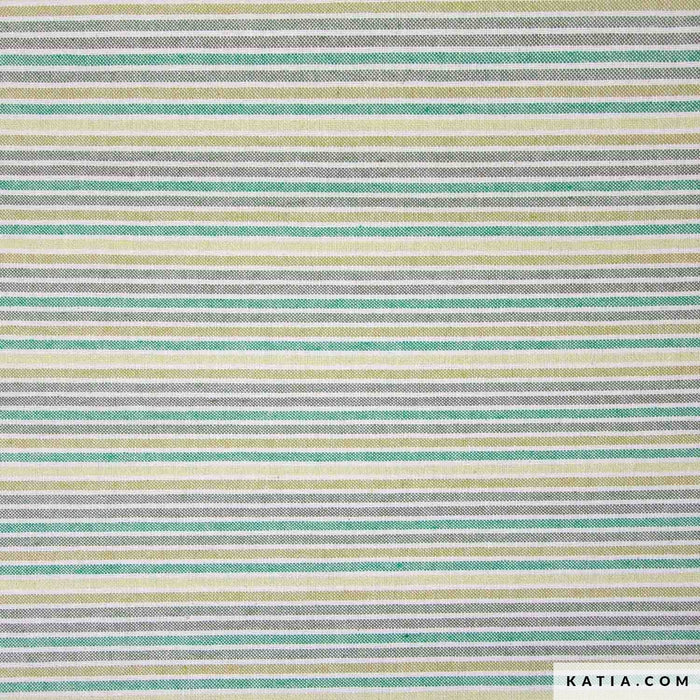 Canvas rayé Tissus Katia 