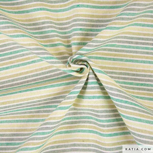 Canvas rayé Tissus Katia 