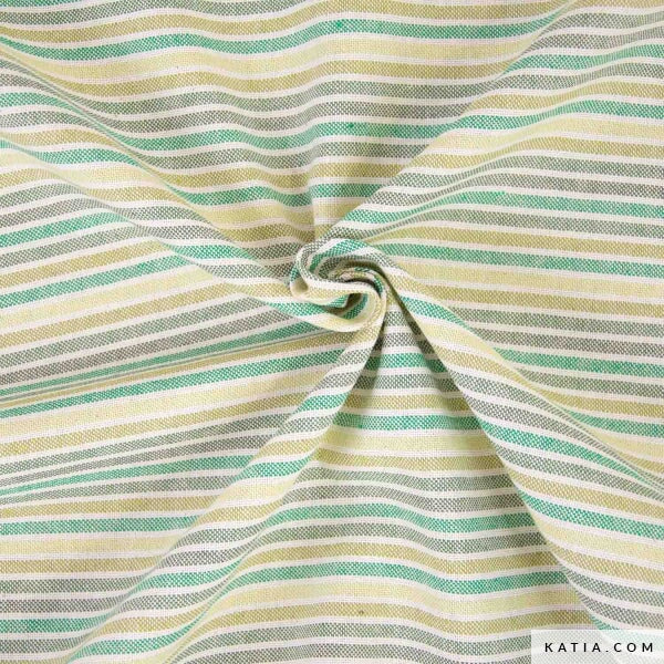 Canvas rayé Tissus Katia 