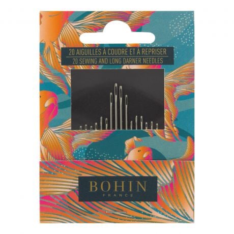 Carnet de 20 aiguilles "marée haute" poisson - Bohin Mercerie Bohin 