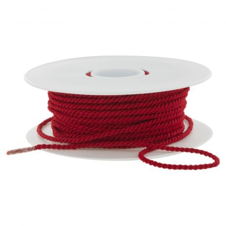 Cordon polyester - Taille 2mm Rouille Rubanerie 3Bcom 