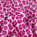 Coton Flanelle Léopard fuchsia Tissus Quality Textiles 