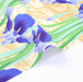 Coupon de Tissu Japonais - Iris Violets sur Crème Doré - NAKA FABRICS Tissus Naka Fabrics 