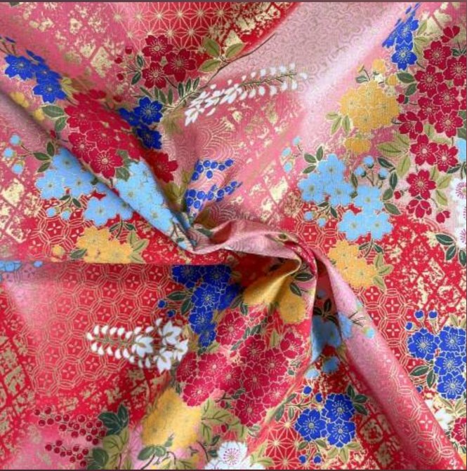 Coupon de tissu Japonais - NAKA FABRICS Tissus Naka Fabrics 