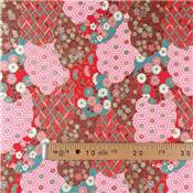 Coupon de tissu Japonais - NAKA FABRICS Tissus Naka Fabrics 