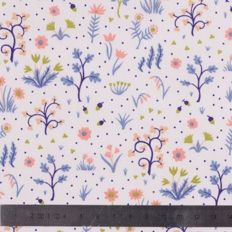 Coupon Liberty Fabrics Patch Tree of life Tissus Liberty Fabrics 