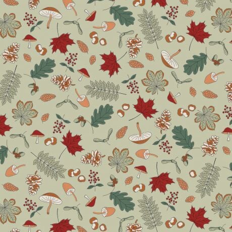 Coupon Liberty Fabrics Patch Woodland walk Tissus Liberty Fabrics 