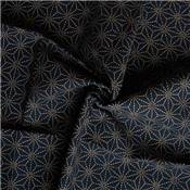 Coupon patchwork - JAPONAIS GRAND GEO MARINE Tissus MILPOINT 