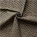 Coupon patchwork - JAPONAIS VAGUES NOIRES FOND ECRU Tissus MILPOINT 