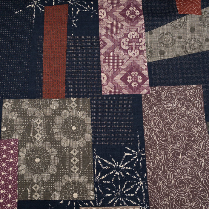 Coupon patchwork Seven Islands Tissus Seven Islands 