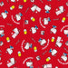 Coupon patchwork -Tissu Hello Kitty okashi rose - 50x55cm Tissus 3b com 