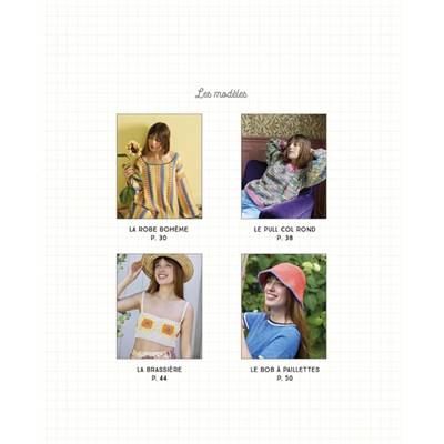 CROCHET MANIA - 11 MODELES TENDANCE A CROCHETER Livre Éditions marie claire 