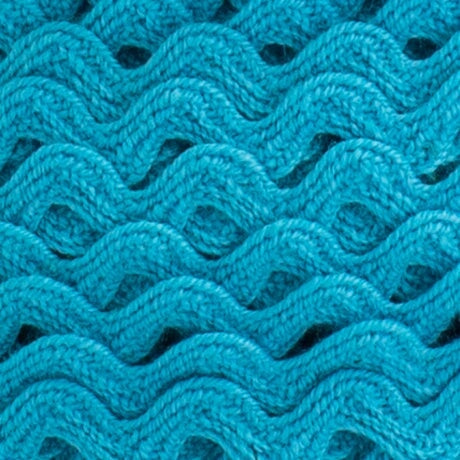 Croquet polyester - Taille 4mm Rubanerie 3Bcom 105 - Bleu turquoise 