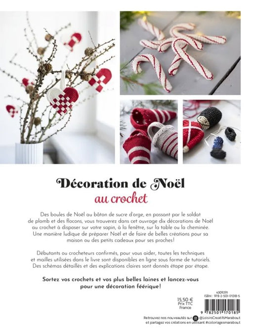 DECO DE NOEL AU CROCHET - 10 CREATIONS POUR UNE AMBIANCE CHALEUREUSE Livre Marabout 