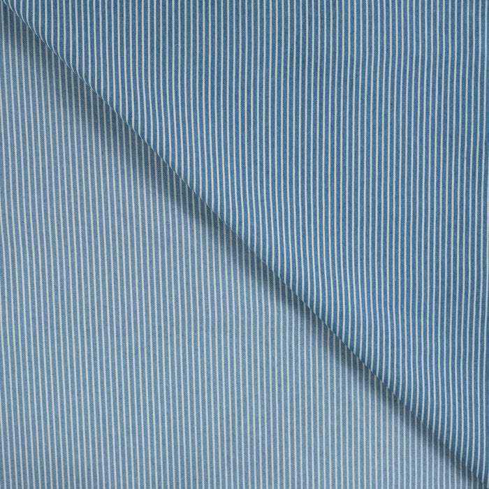 Denim Jacquard Stripe Tissus Quality Textiles 