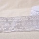 Dentelle coton Rubanerie Stéphanoise 1 - Blanc 