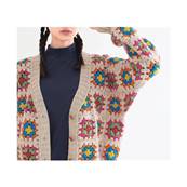 DRESSING EN GRANNY SQUARE AU CROCHET - 10 PROJETS POUR DEBUTER Livre Les éditions de saxe 